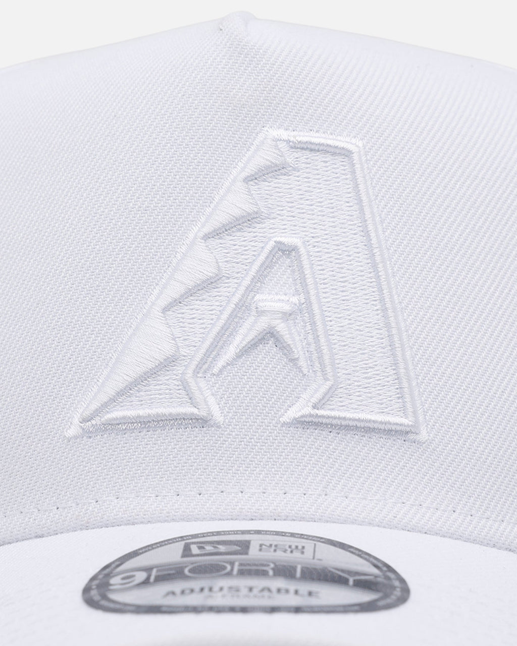 New Era Arizona Diamondbacks 'Easy White' 9FORTY A-Frame Snapback White/White