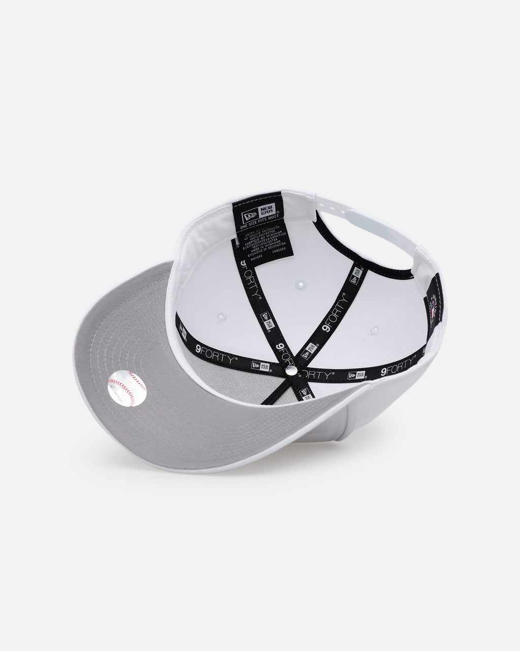 New Era Arizona Diamondbacks 'Easy White' 9FORTY A-Frame Snapback White/White