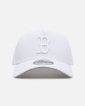 New Era Boston Red Sox 'Easy White' 9FORTY A-Frame Snapback White/White