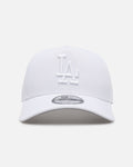 New Era Los Angeles Dodgers 'Easy White' 9FORTY A-Frame Snapback White/White