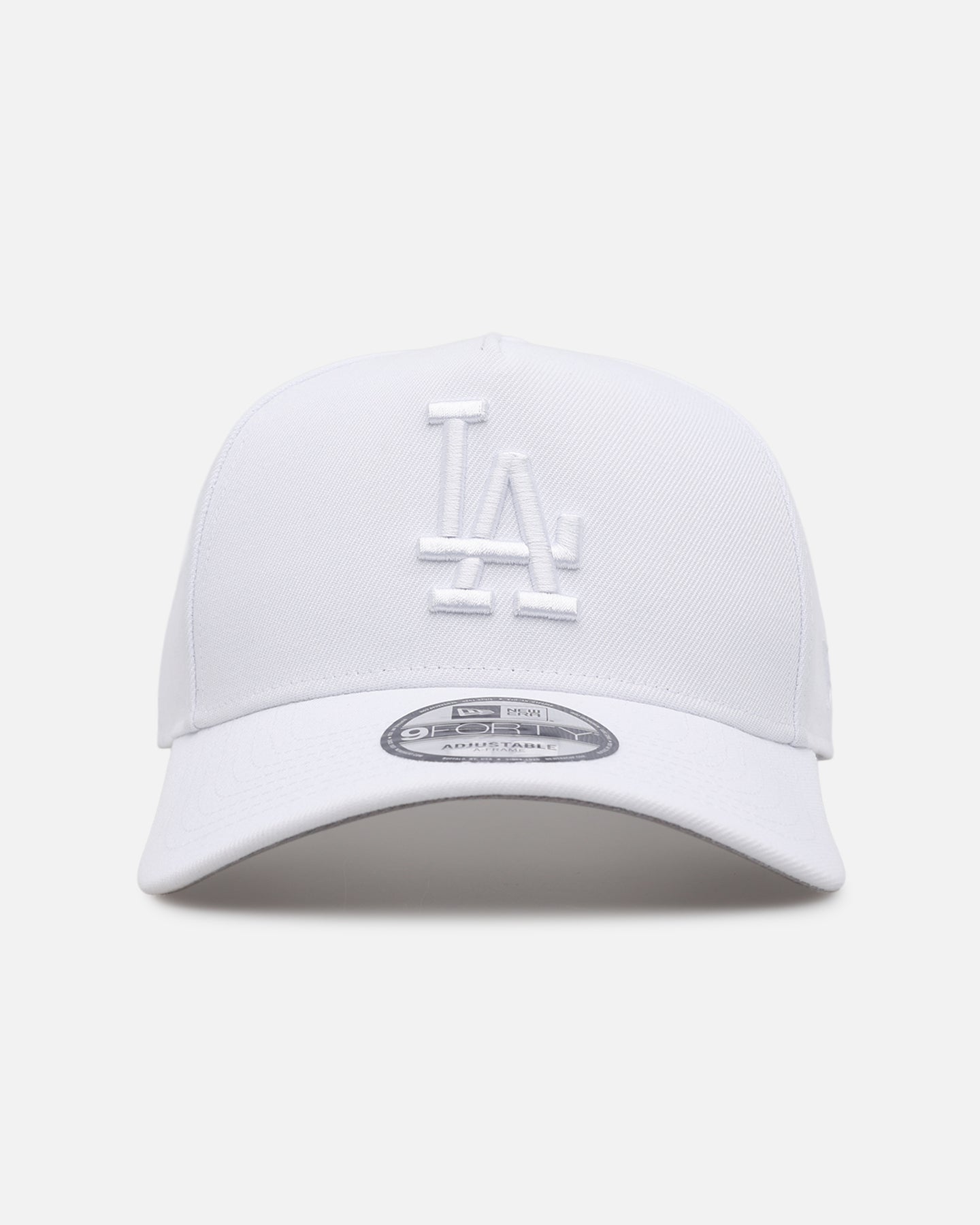 New Era Los Angeles Dodgers 'Easy White' 9FORTY A-Frame Snapback White/White