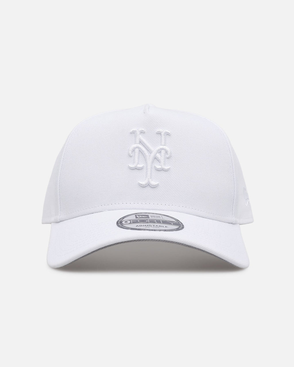 New Era New York Mets 'Easy White' 9FORTY A-Frame Snapback White/White