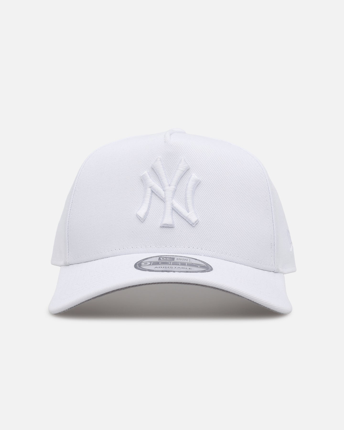New Era New York Yankees 'Easy White' 9FORTY A-Frame Snapback White/White