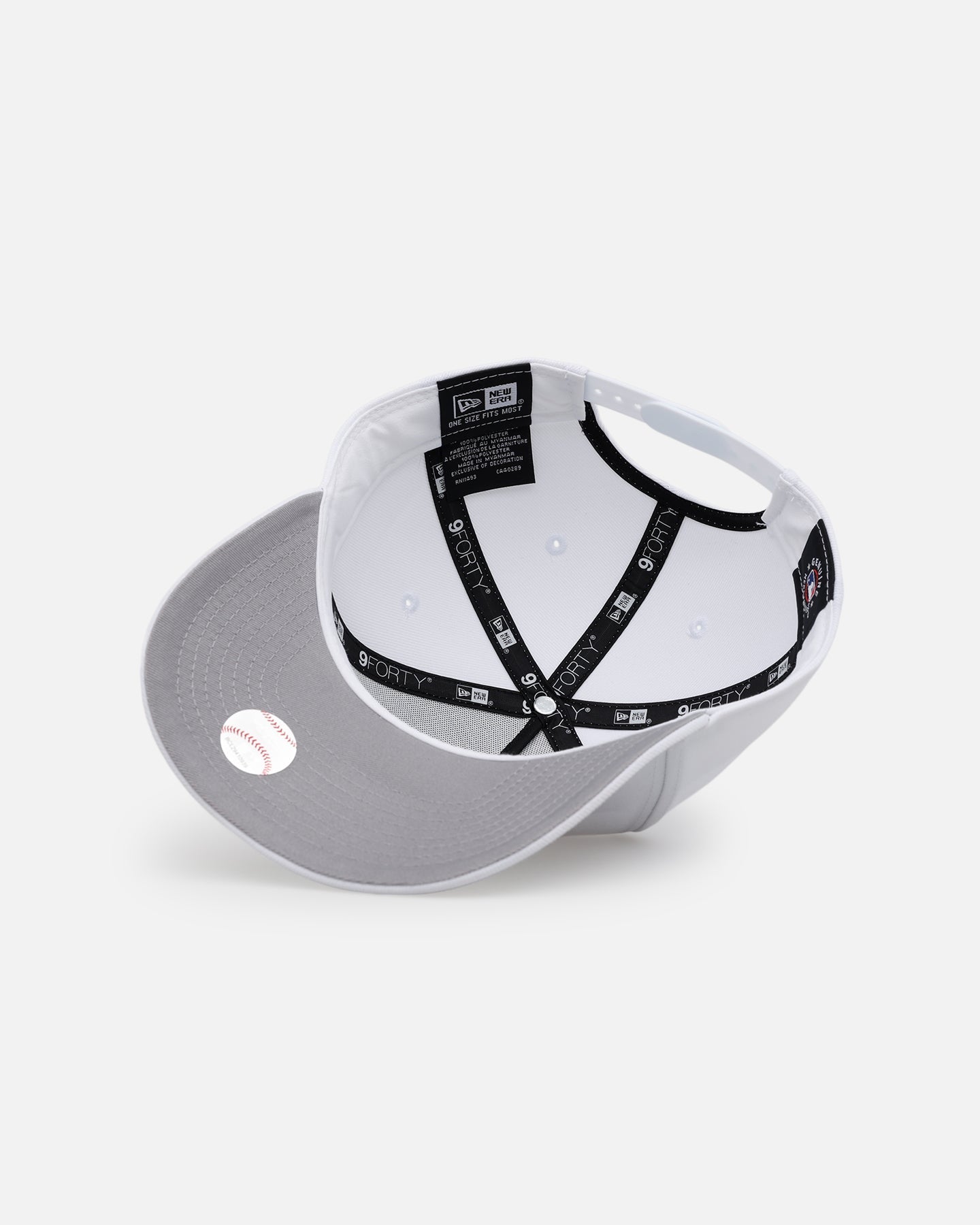 New Era New York Yankees 'Easy White' 9FORTY A-Frame Snapback White/White