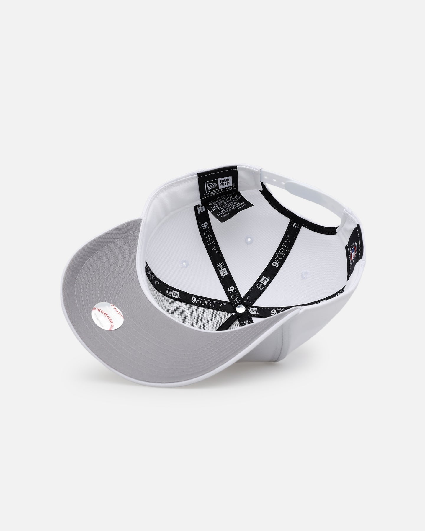 New Era Philadelphia Phillies 'Easy White' 9FORTY A-Frame Snapback White/White