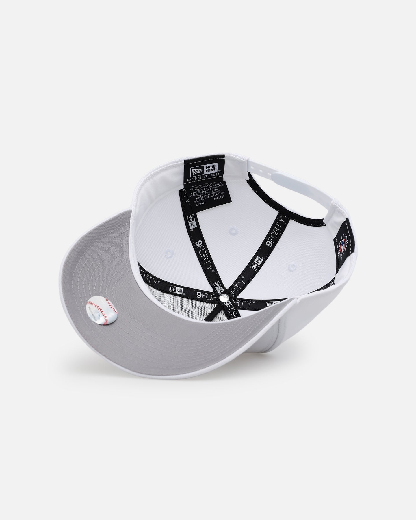 New Era San Diego Padres 'Easy White' 9FORTY A-Frame Snapback White/White