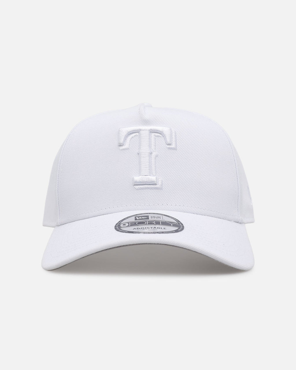 New Era Texas Rangers 'Easy White' 9FORTY A-Frame Snapback White/White