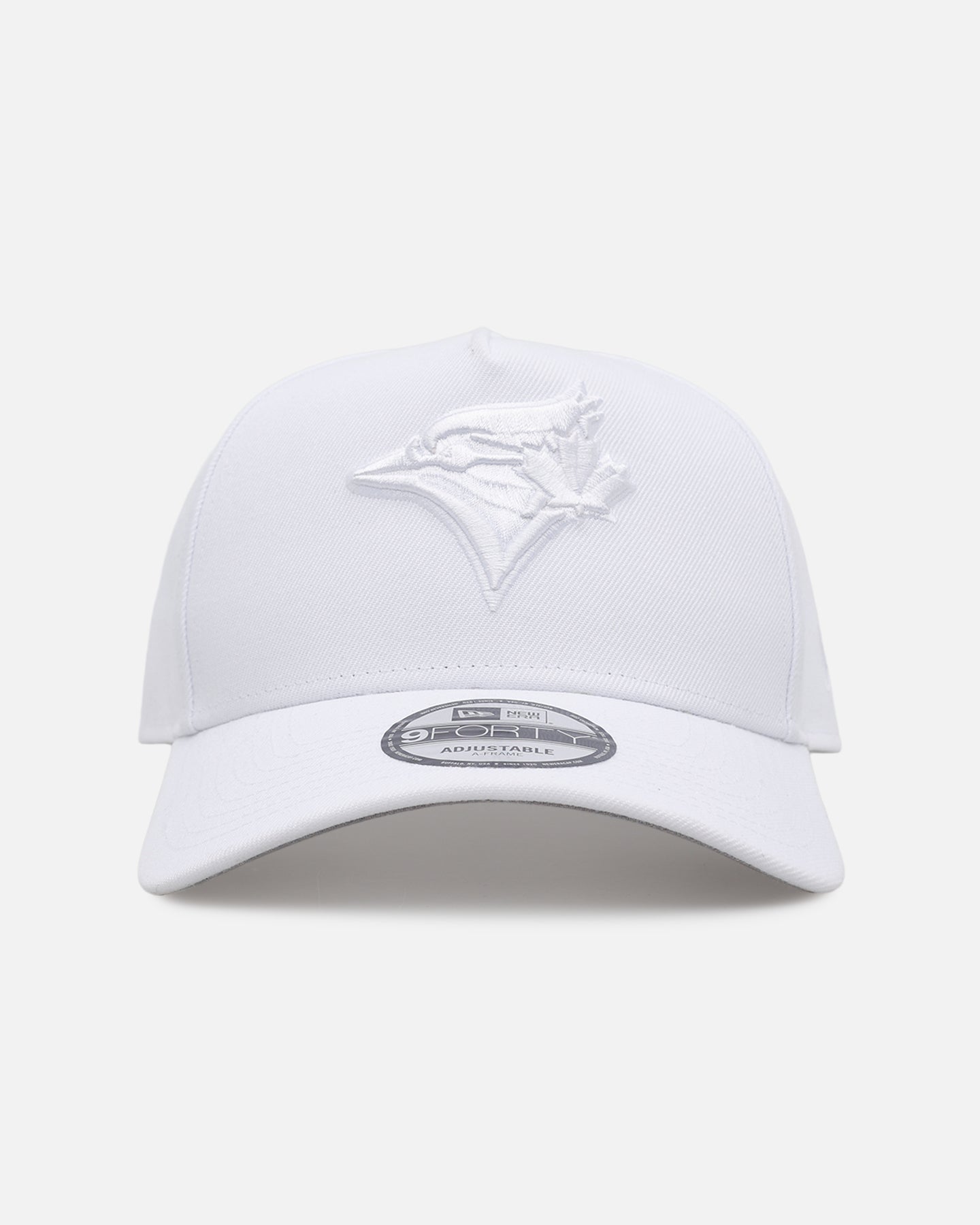 New Era Toronto Blue Jays 'Easy White' 9FORTY A-Frame Snapback White/White