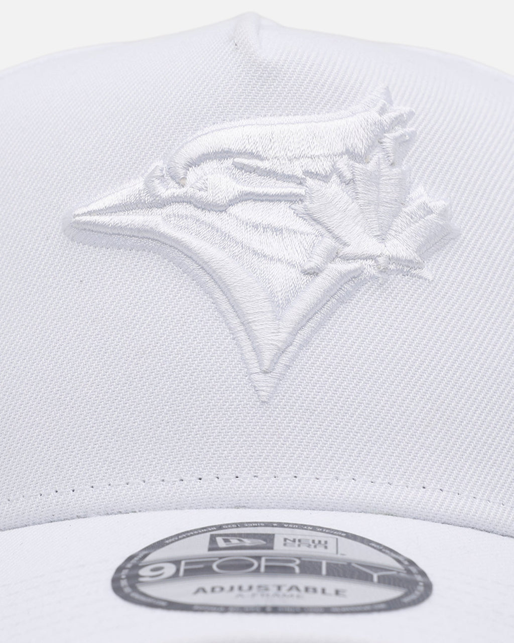 New Era Toronto Blue Jays 'Easy White' 9FORTY A-Frame Snapback White/White