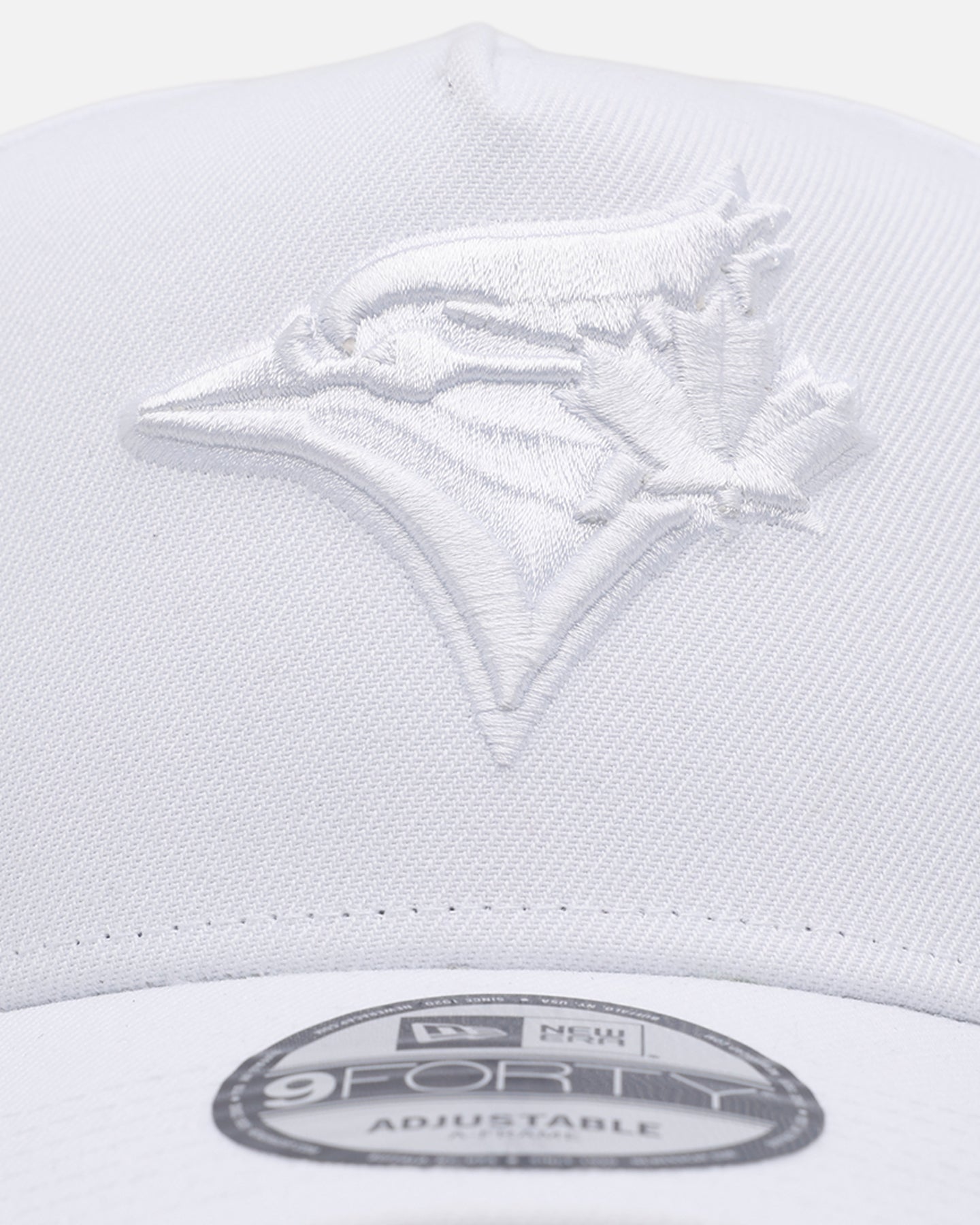 New Era Toronto Blue Jays 'Easy White' 9FORTY A-Frame Snapback White/White