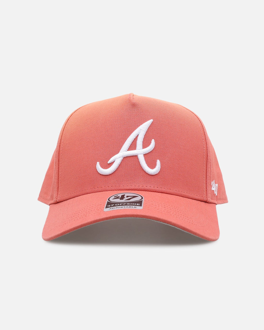 47 Brand Atlanta Braves 'Sun Fade' in 47 Offside Snapback Island Red