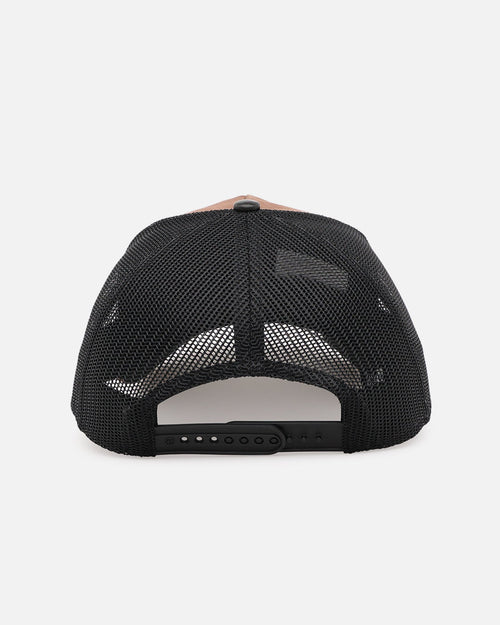 47 Brand Anaheim Ducks 'Tonal Suede' '47 Offside Trucker Snapback Chocolate