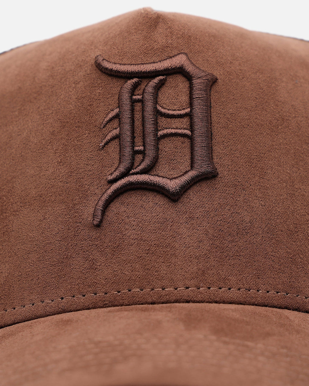 47 Brand Detroit Tigers 'Tonal Suede' '47 Offside Trucker Snapback Chocolate