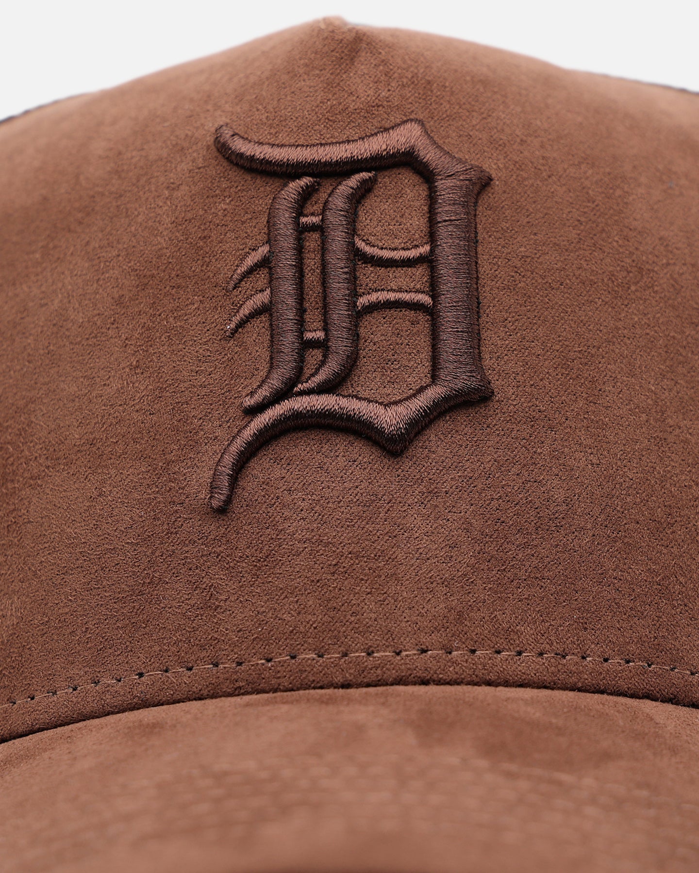47 Brand Detroit Tigers 'Tonal Suede' '47 Offside Trucker Snapback Chocolate
