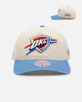 Mitchell & Ness Oklahoma City Thunder 'Washed Cotton' Deadstock Snapback Off White