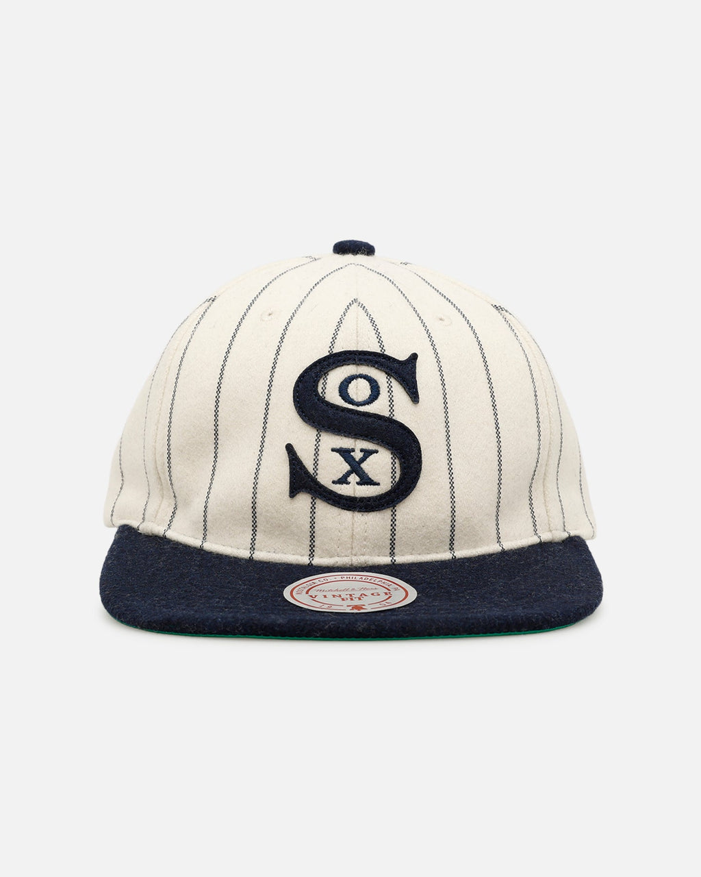 Mitchell & Ness Chicago White Sox 'Vintage Baseball' Vintage Fit Strapback Off White