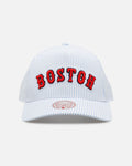 Mitchell & Ness Boston Red Sox 'Seersucker' Pro Pinch Snapback Blue/White
