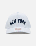 Mitchell & Ness New York Yankees 'Seersucker' Pro Pinch Snapback Blue/White