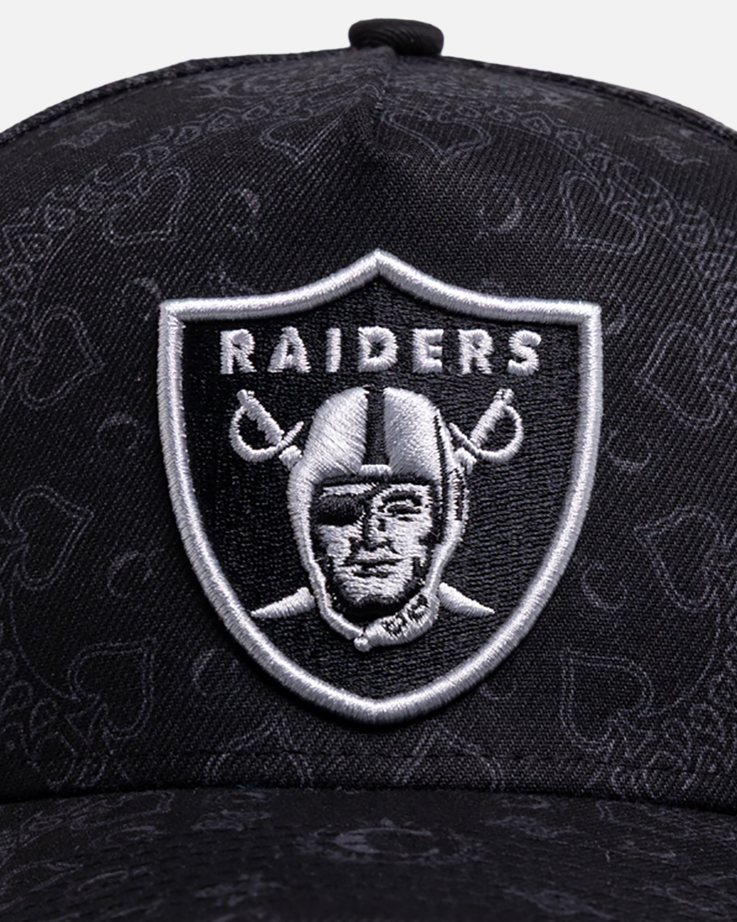 New Era Las Vegas Raiders 'Black Tonal' 9FORTY A-Frame Snapback Black
