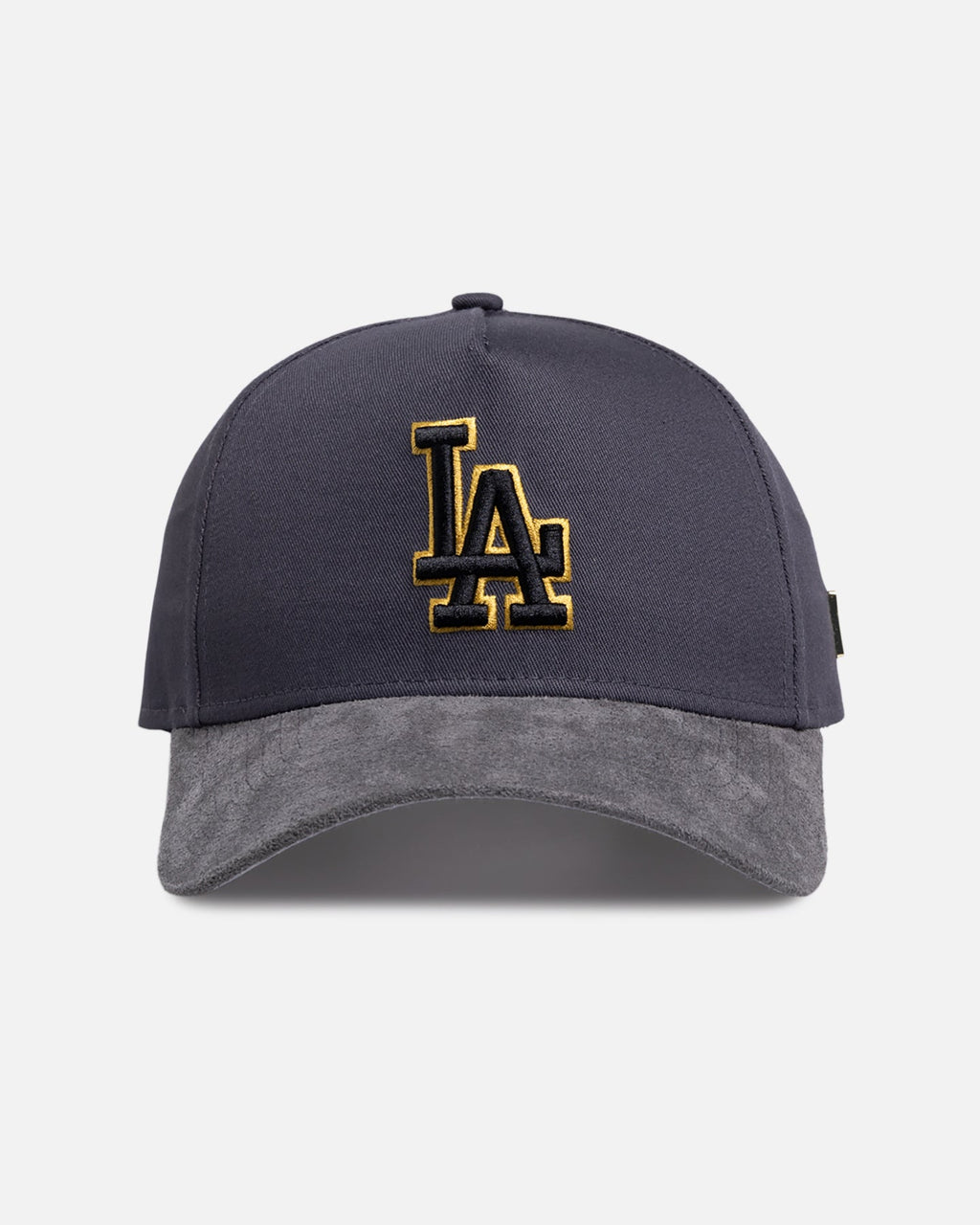 New Era Los Angeles Dodgers 'Suede Visor' 9FORTY A-Frame Snapback Graphite