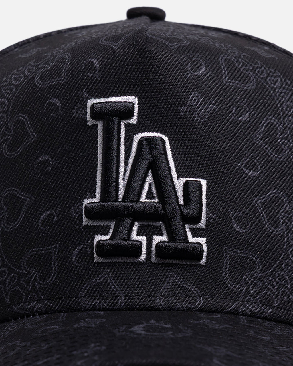 New Era Los Angeles Dodgers 'Black Tonal' 9FORTY A-Frame Snapback Black