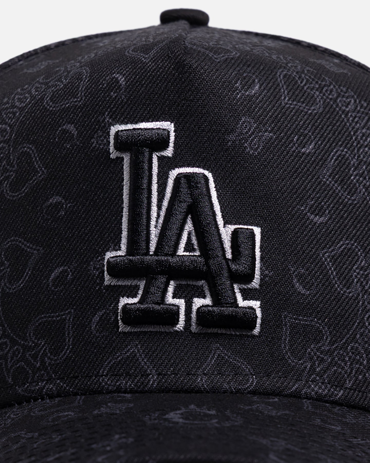 New Era Los Angeles Dodgers 'Black Tonal' 9FORTY A-Frame Snapback Black