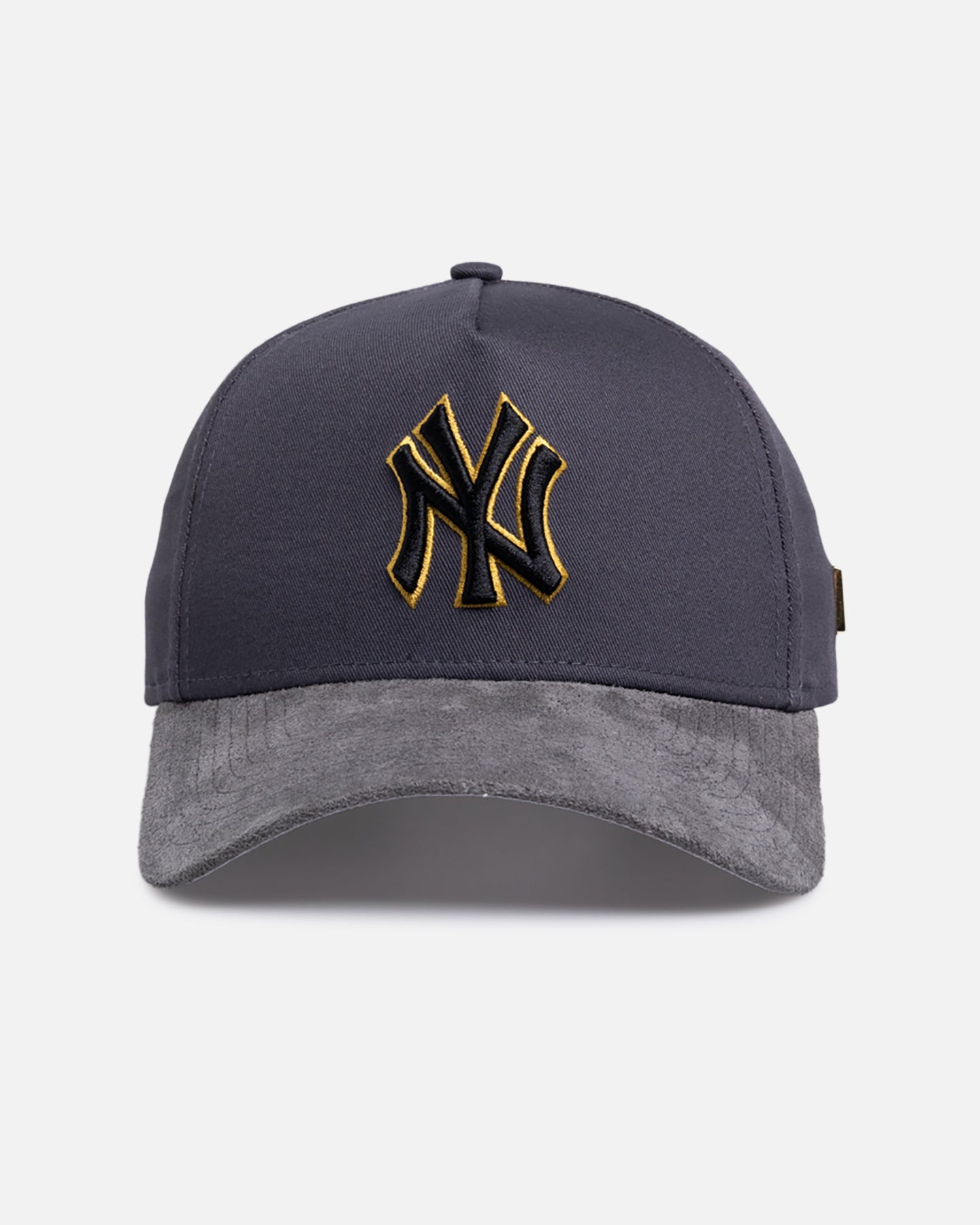 New Era New York Yankees 'Suede Visor' 9FORTY A-Frame Snapback Graphite