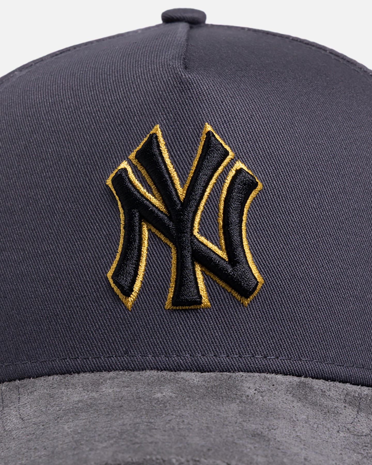 New Era New York Yankees 'Suede Visor' 9FORTY A-Frame Snapback Graphite