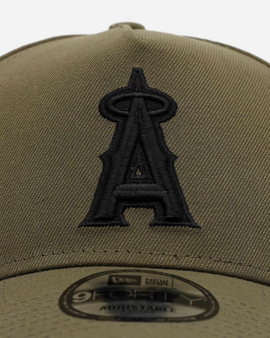 New Era Los Angeles Angels 'Easy Olive' 9FORTY A-Frame Snapback Olive