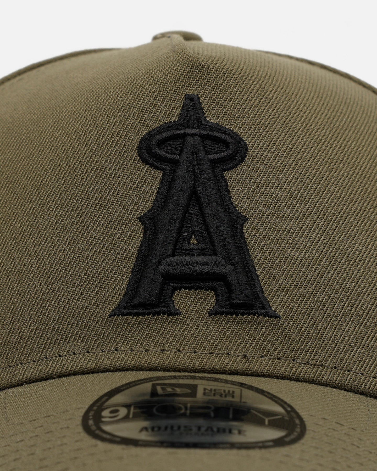 New Era Los Angeles Angels 'Easy Olive' 9FORTY A-Frame Snapback Olive