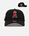 New Era Los Angeles Angels 'Black And Team Color' 9FORTY A-Frame Snapback Black/Official Team Color