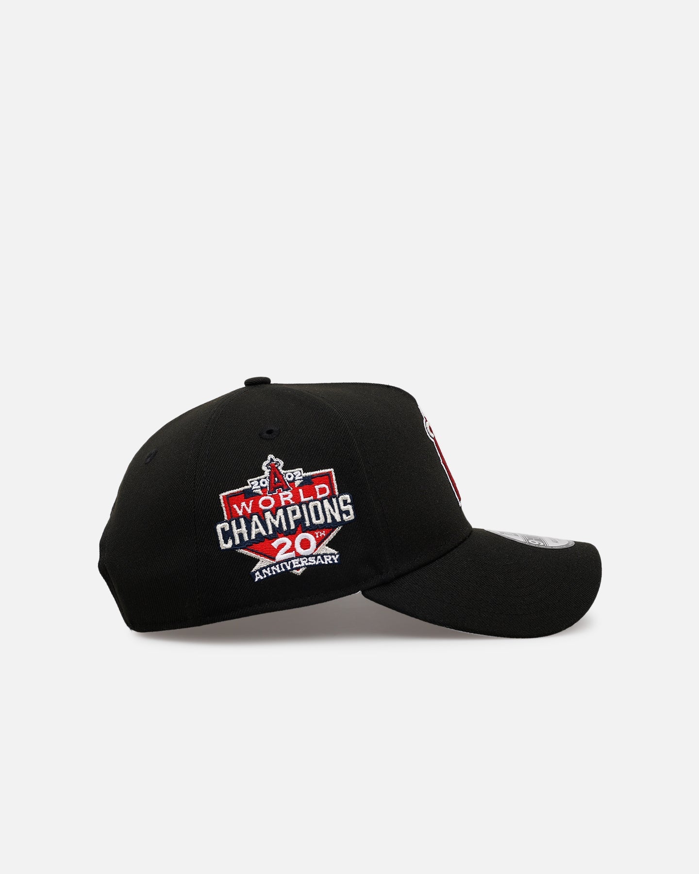New Era Los Angeles Angels 'Black And Team Color' 9FORTY A-Frame Snapback Black/Official Team Color