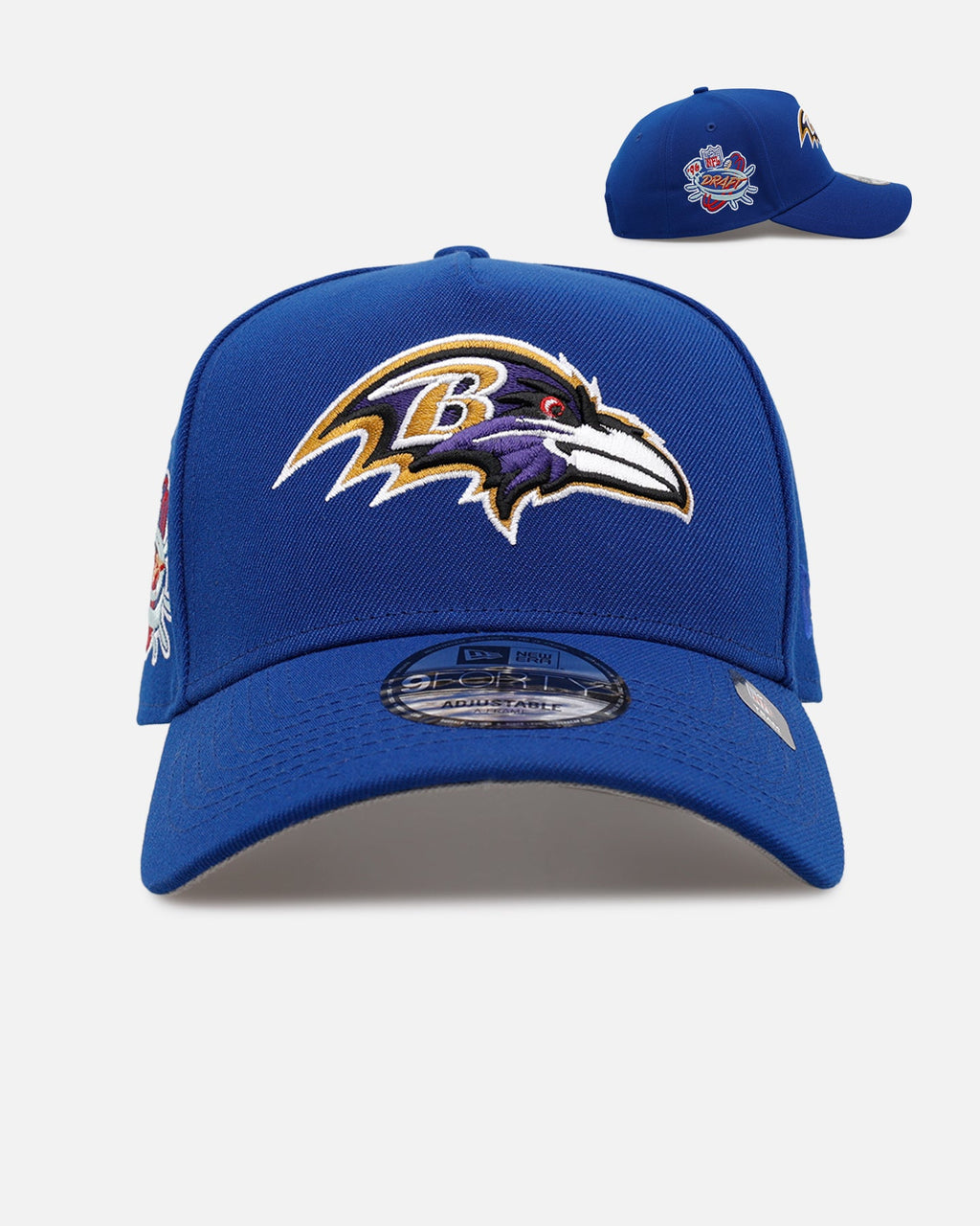 New Era Baltimore Ravens '1996 NFL Draft' 9FORTY A-Frame Snapback Blue