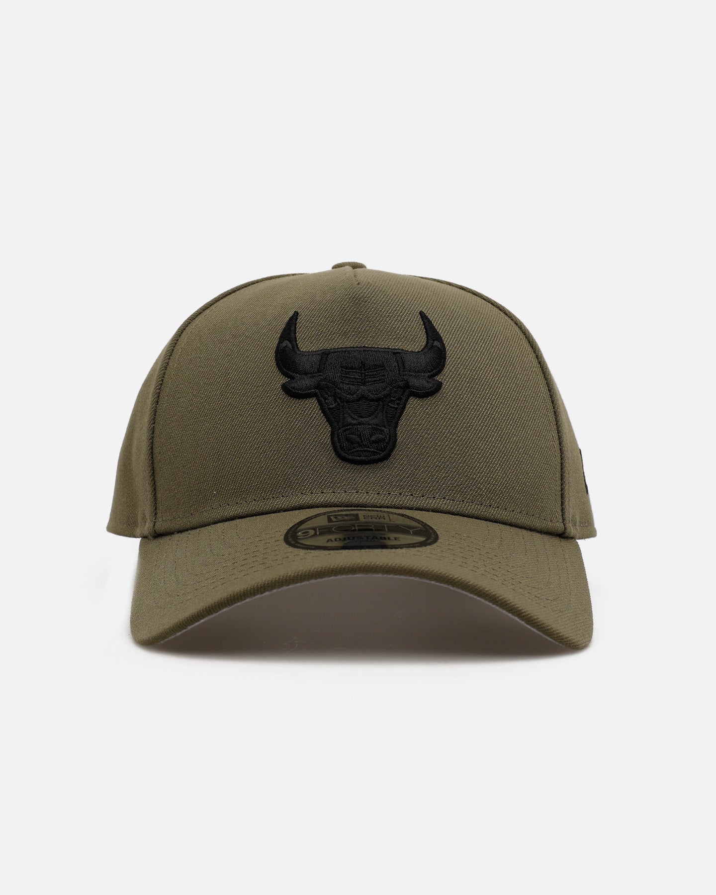 New Era Chicago Bulls 'Easy Olive' 9FORTY A-Frame Snapback Olive
