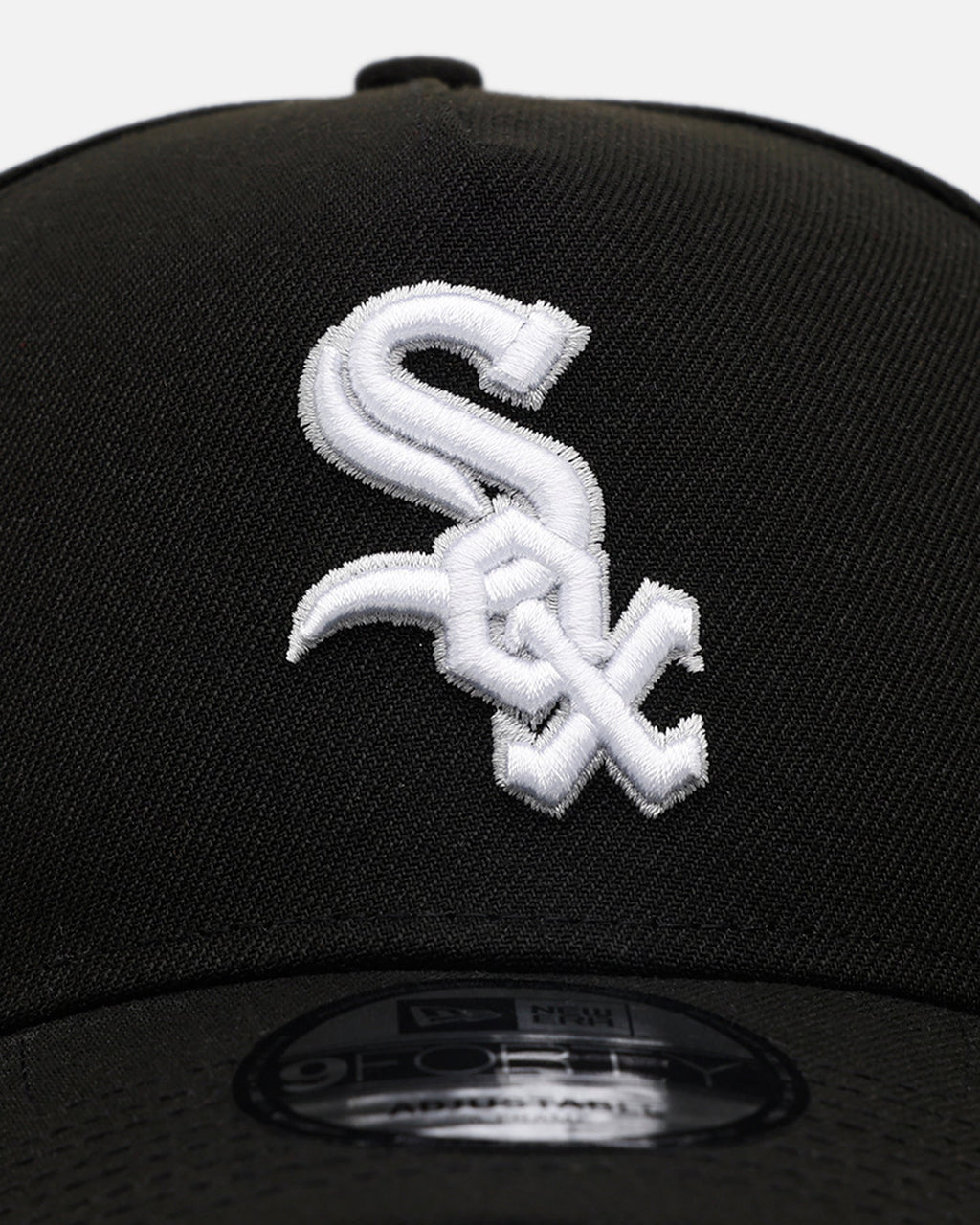 New Era Chicago White Sox 'Black And Team Color' 9FORTY A-Frame Snapback Black/Official Team Color