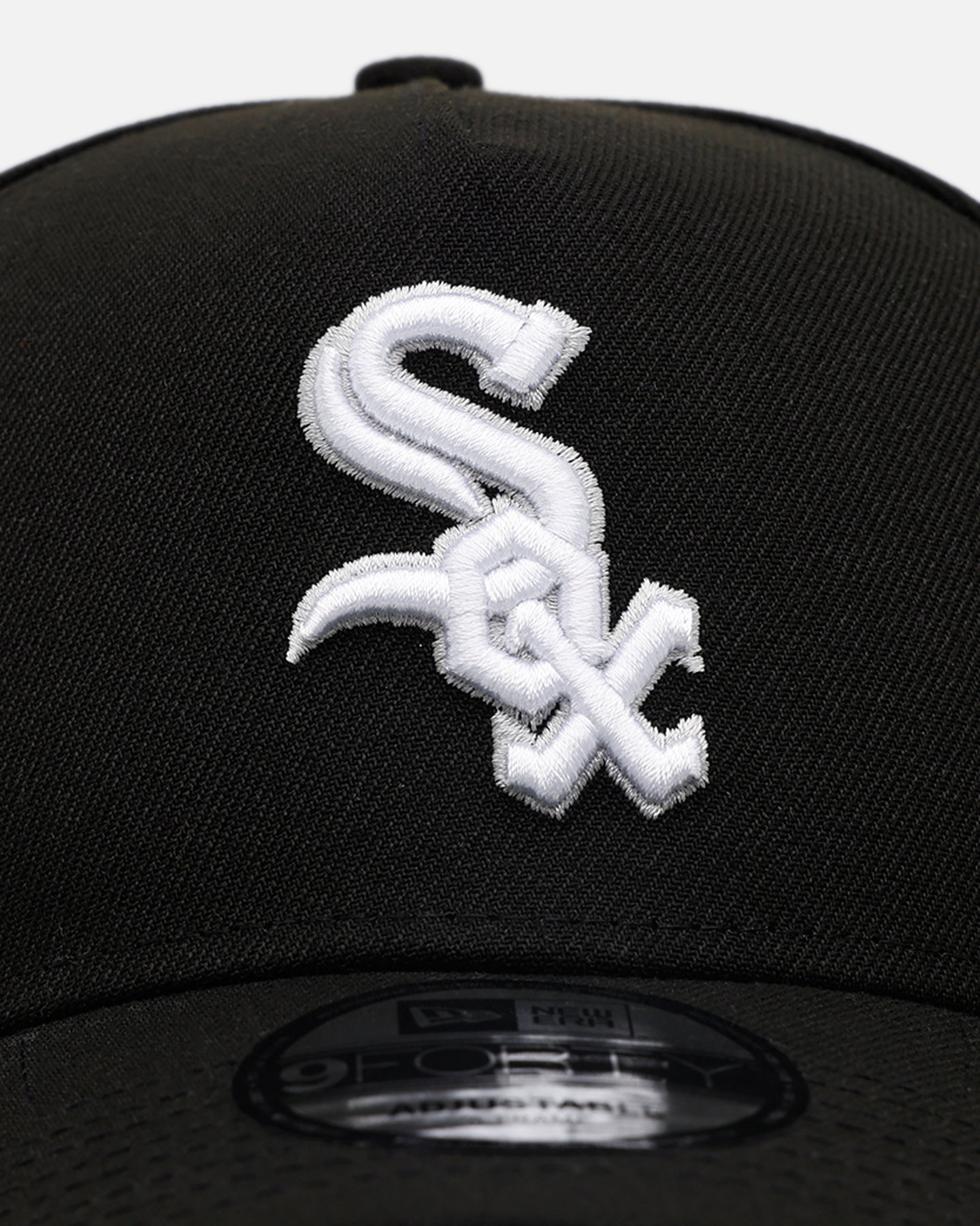 New Era Chicago White Sox 'Black And Team Color' 9FORTY A-Frame Snapback Black/Official Team Color