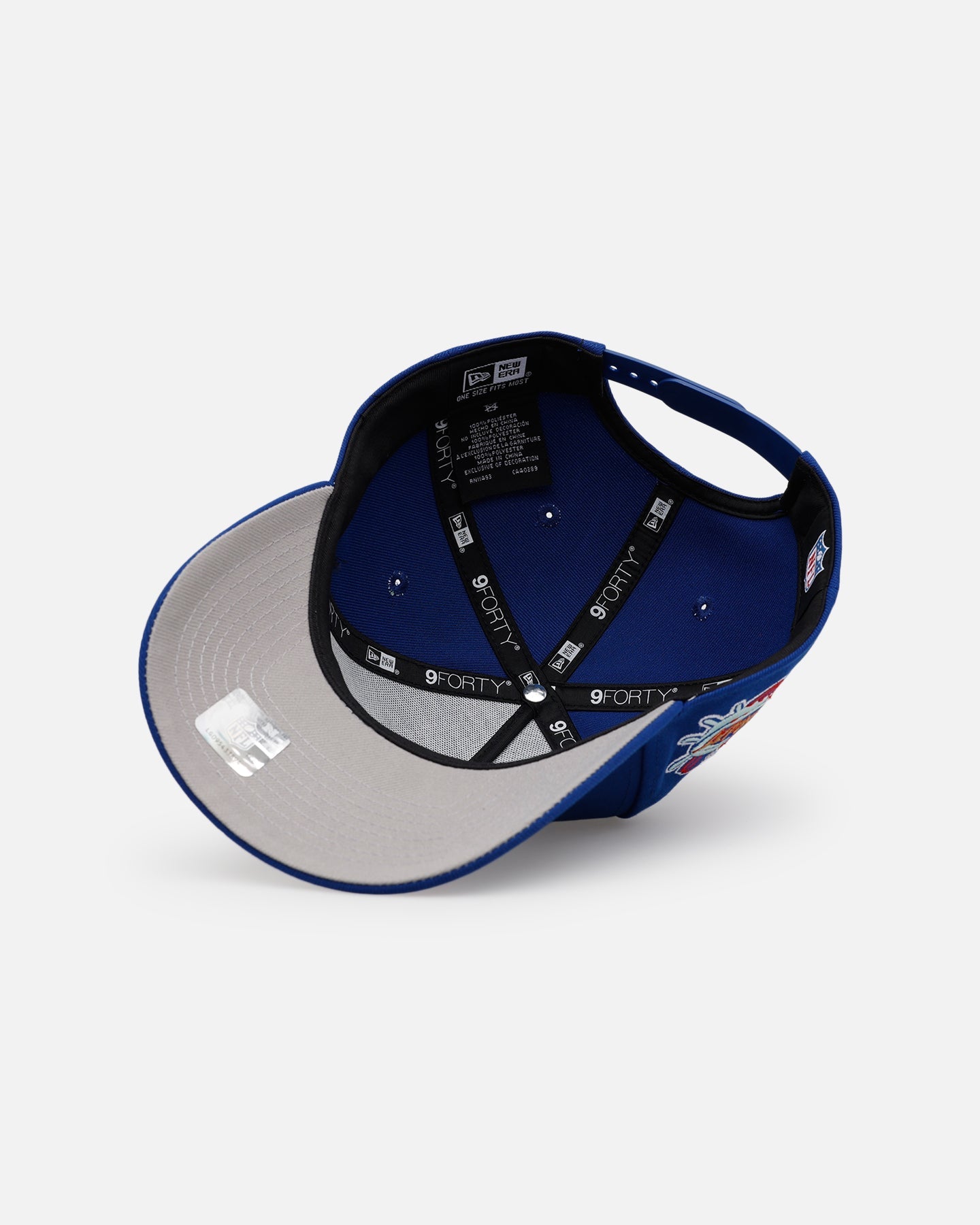 New Era Denver Broncos '1996 NFL Draft' 9FORTY A-Frame Snapback Blue