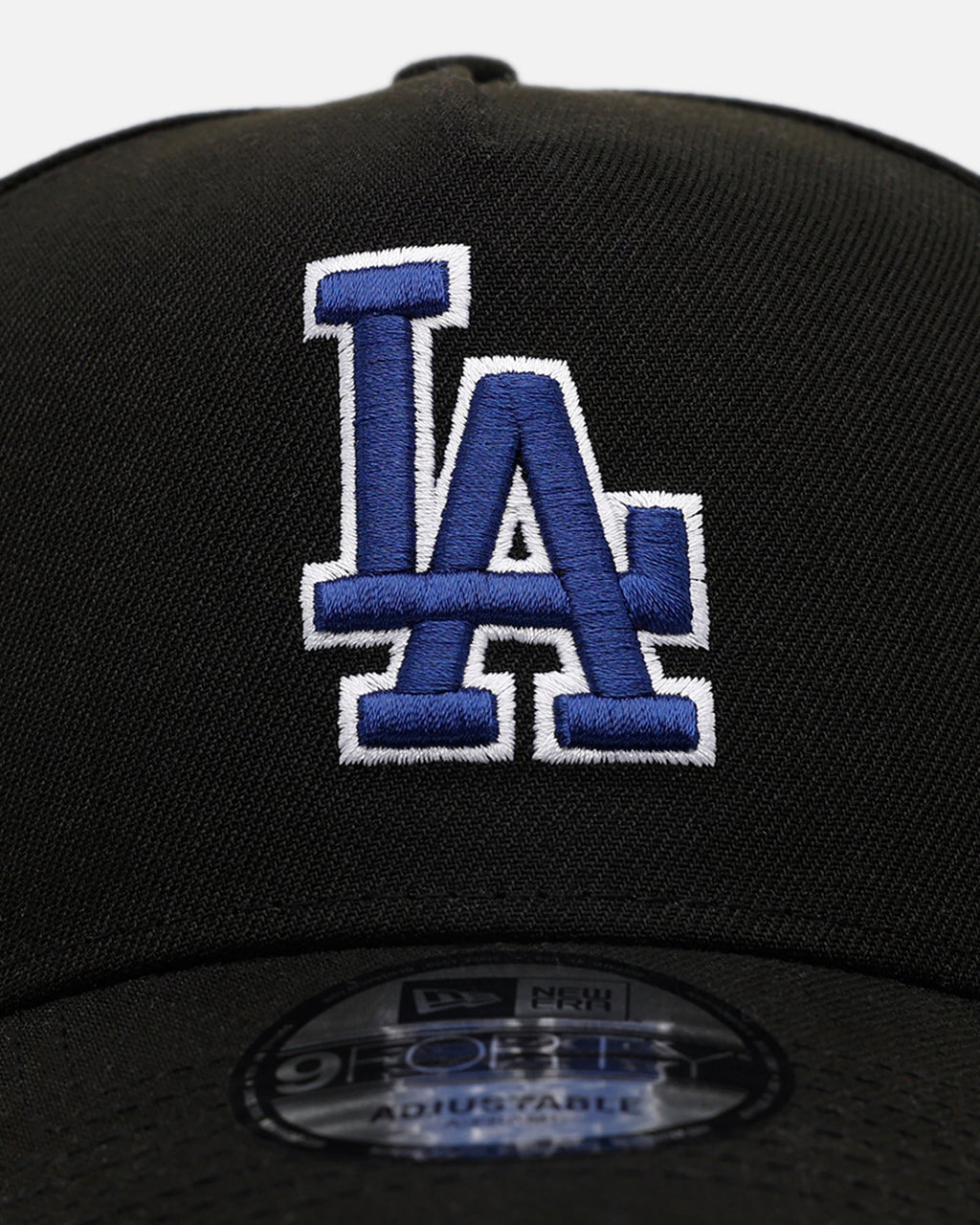 New Era Los Angeles Dodgers 'Black And Team Color' 9FORTY A-Frame Snapback Black/Official Team Color
