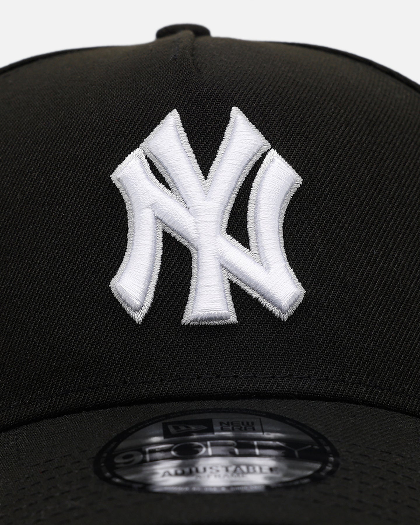 New Era New York Yankees 'Black And Team Color' 9FORTY A-Frame Snapback Black/Official Team Color