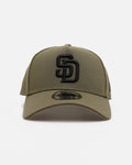 New Era San Diego Padres 'Easy Olive' 9FORTY A-Frame Snapback Olive