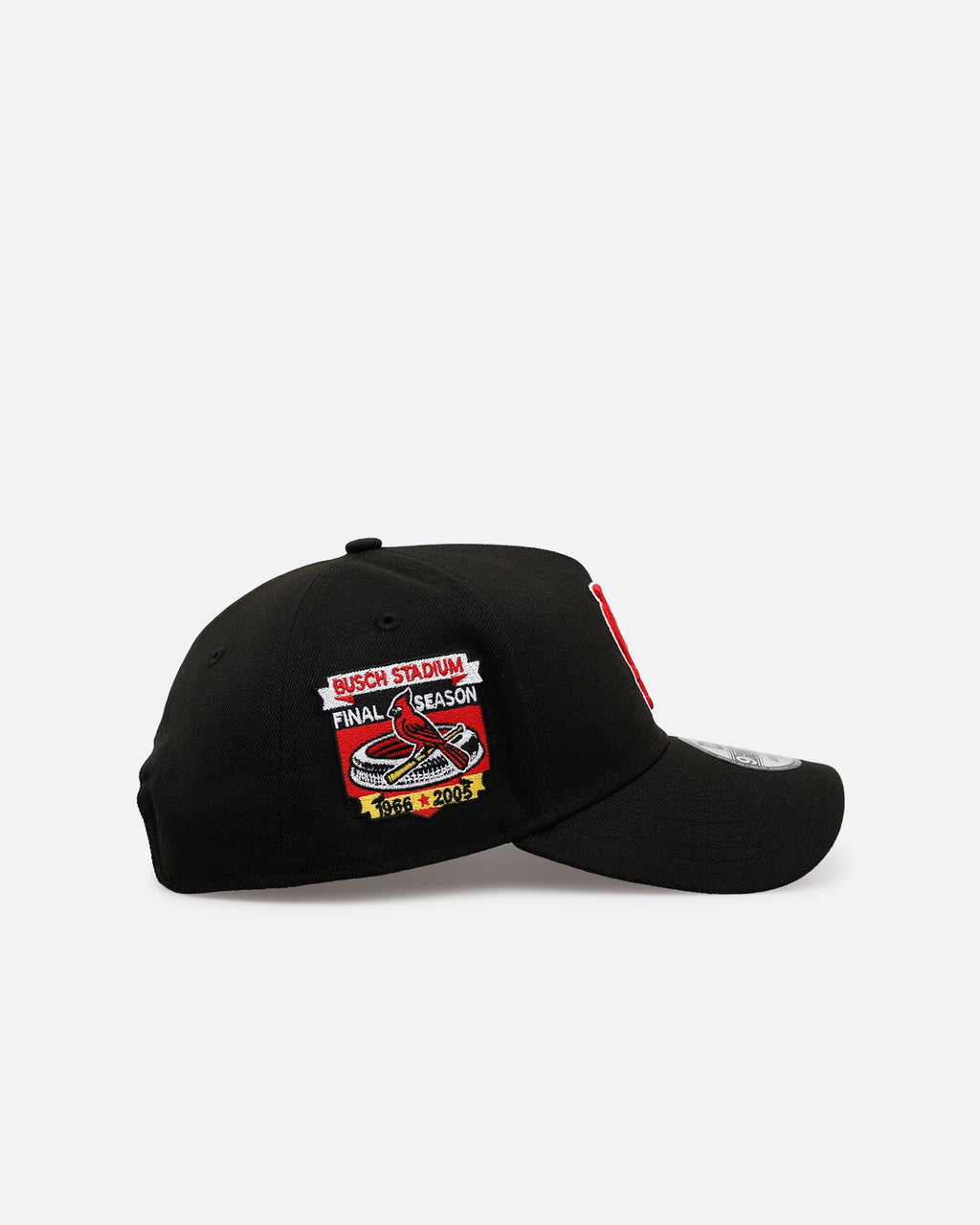 New Era St. Louis Cardinals 'Black And Team Color' 9FORTY A-Frame Snapback Black/Official Team Color