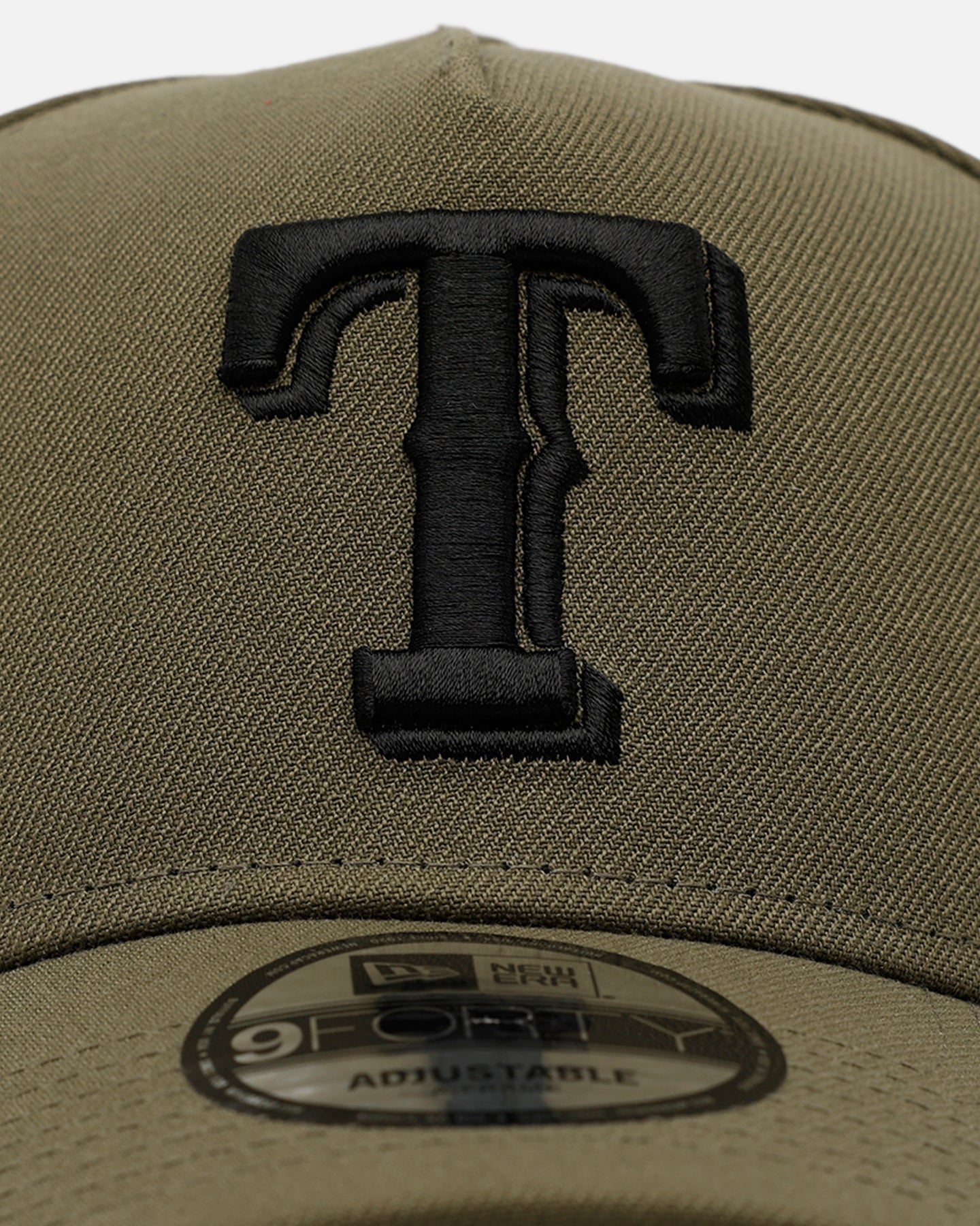 New Era Texas Rangers 'Easy Olive' 9FORTY A-Frame Snapback Olive