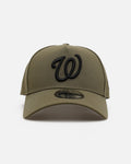 New Era Washington Nationals 'Easy Olive' 9FORTY A-Frame Snapback Olive