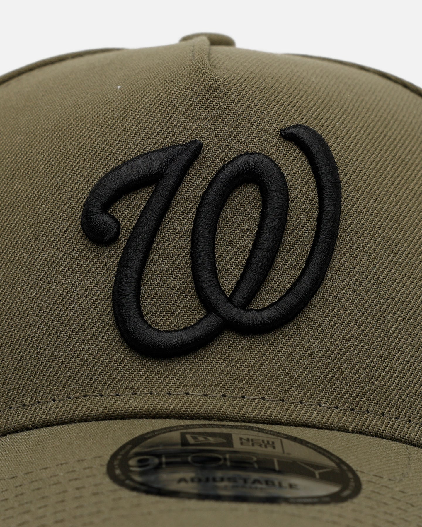 New Era Washington Nationals 'Easy Olive' 9FORTY A-Frame Snapback Olive