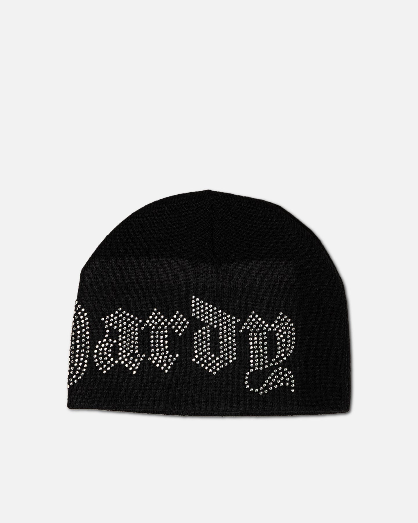 Ed Hardy Rhinestone Beanie Black