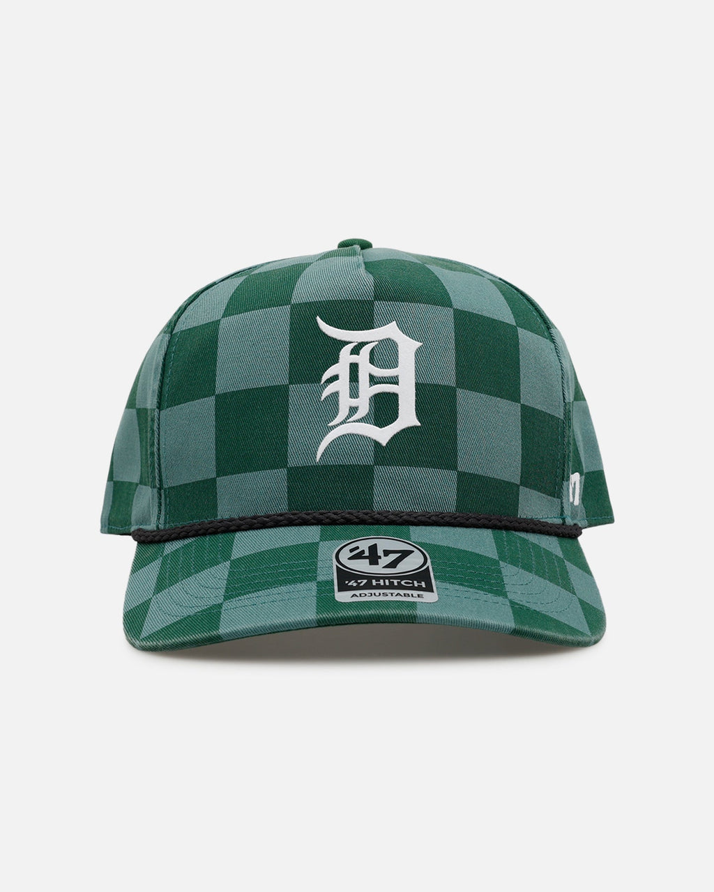 47 Brand Detroit Tigers 'Checkerboard' 47 Hitch Snapback Green