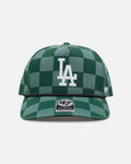 47 Brand Los Angeles Dodgers 'Checkerboard' 47 Hitch Snapback Green