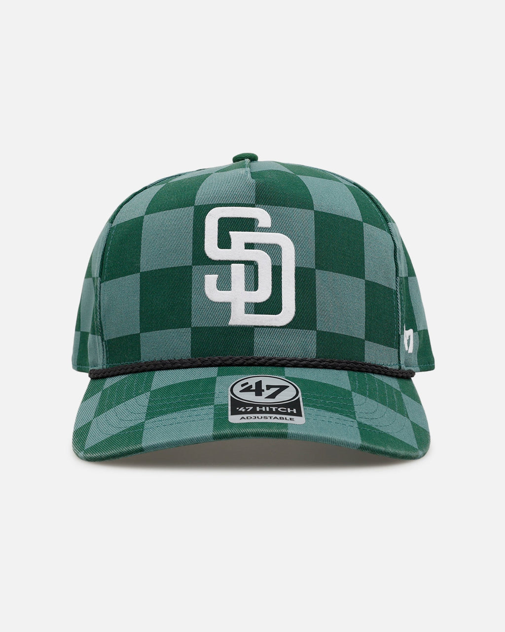 47 Brand San Diego Padres 'Checkerboard' 47 Hitch Snapback Green