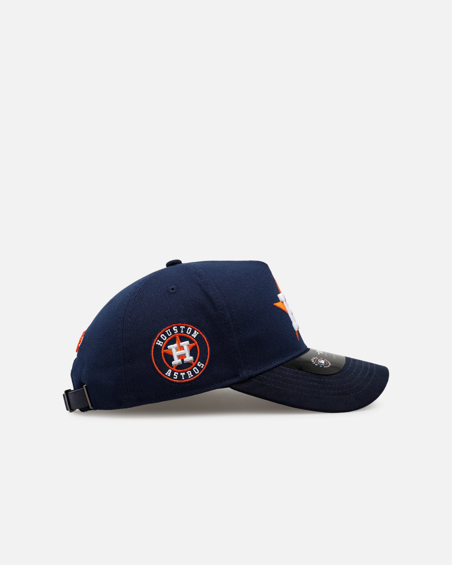 Pro Standard Houston Astros 'Team Color Suede' Pro Pinch Strapback Official Team Color