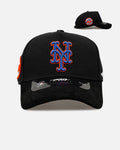 Pro Standard New York Mets 'Team Color Suede' Pro Pinch Strapback Official Team Color